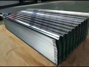 Galvanized corrugated tile