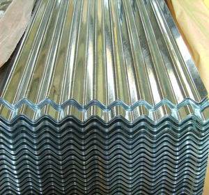 Galvanized corrugated board